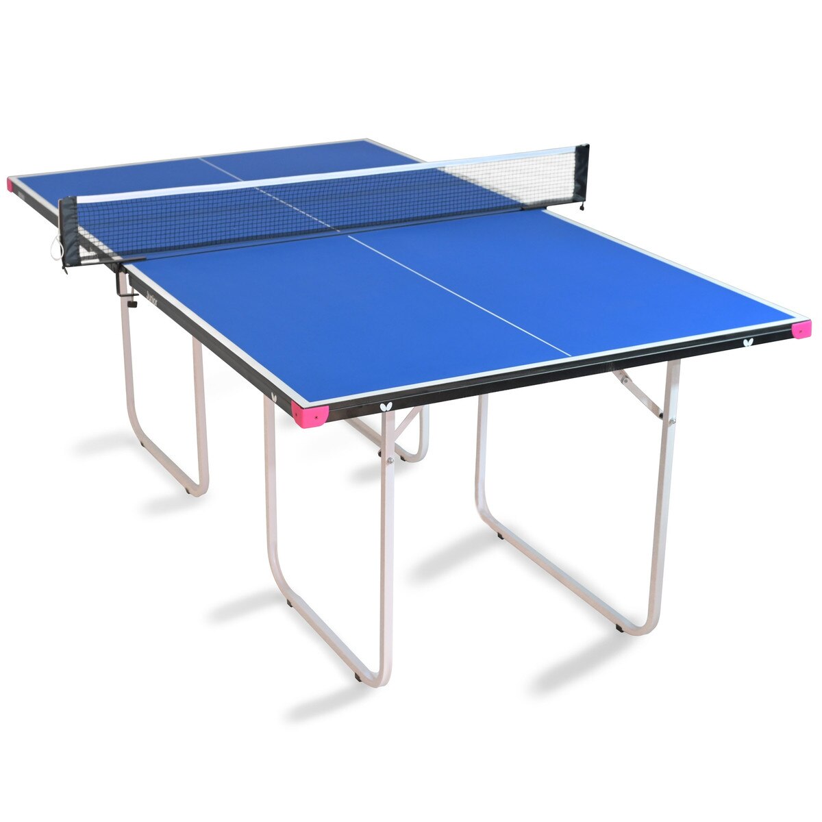 Junior Stationary Table Tennis Table: Blue